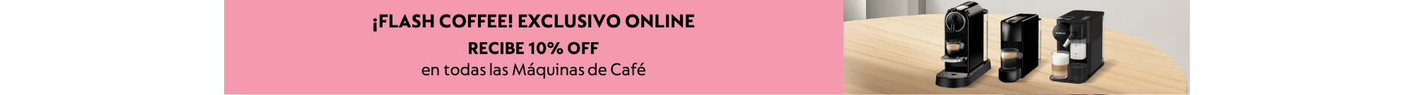 Descuentos en cafeteras Nespresso