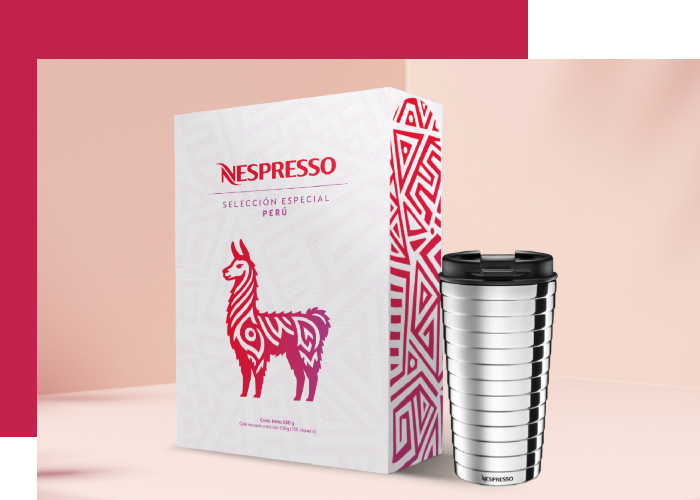 Oferta Pack Peru gratis Travel Mug Nespresso